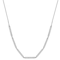 Collana Rosato Donna Bianca in Argento Zirconia RZBI08 - RZBI08